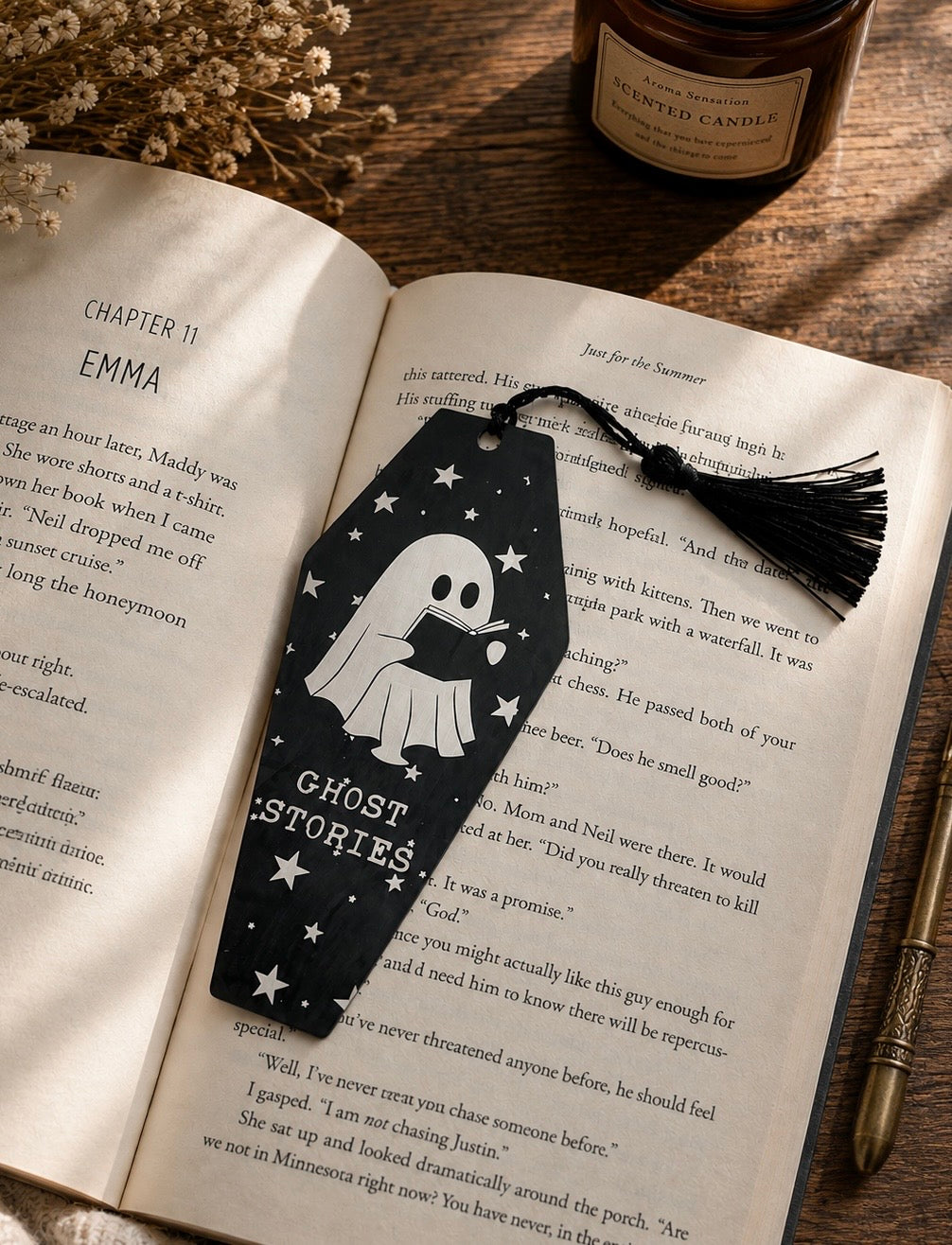 Ghost Stories Stainless Steel Bookmark