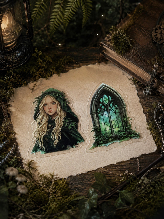 Mystical Forest Sticker Pack | 50 Witchy & Fantasy Stickers