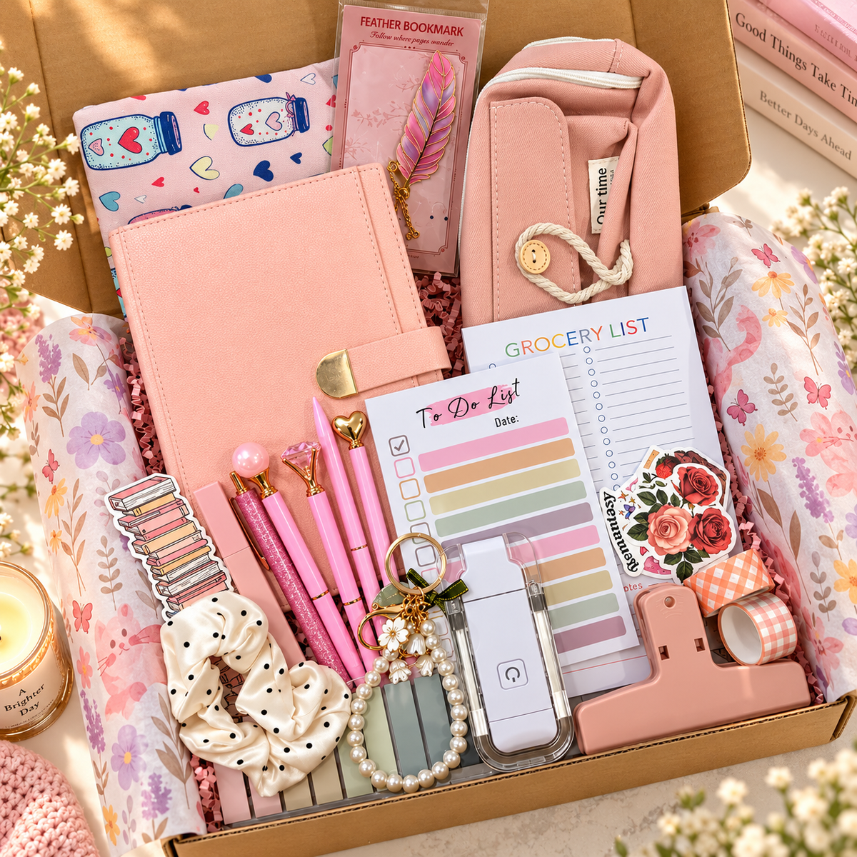 Blush Notes — Curated Stationery Gift Set