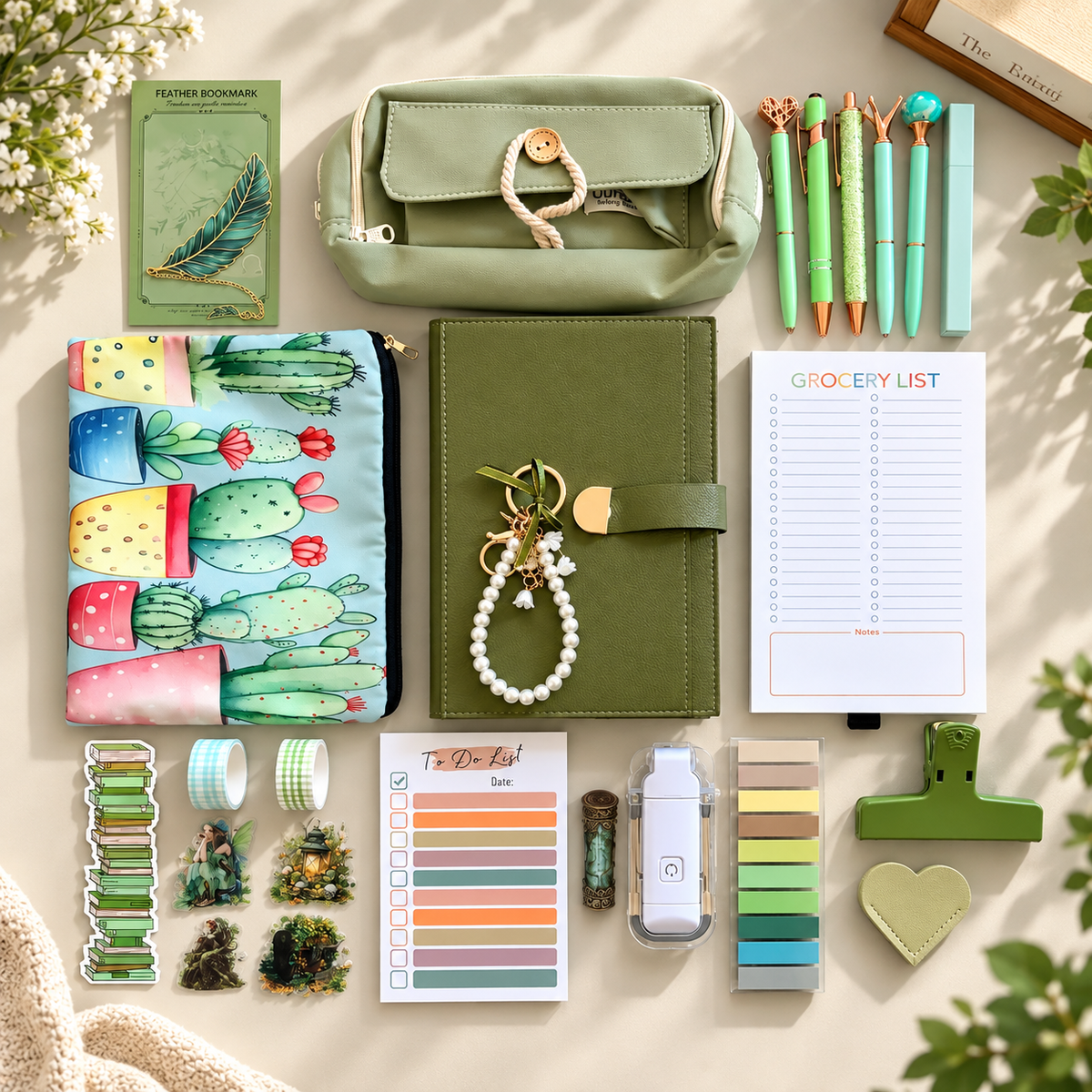 Sage Notes — Curated Stationery Gift Set
